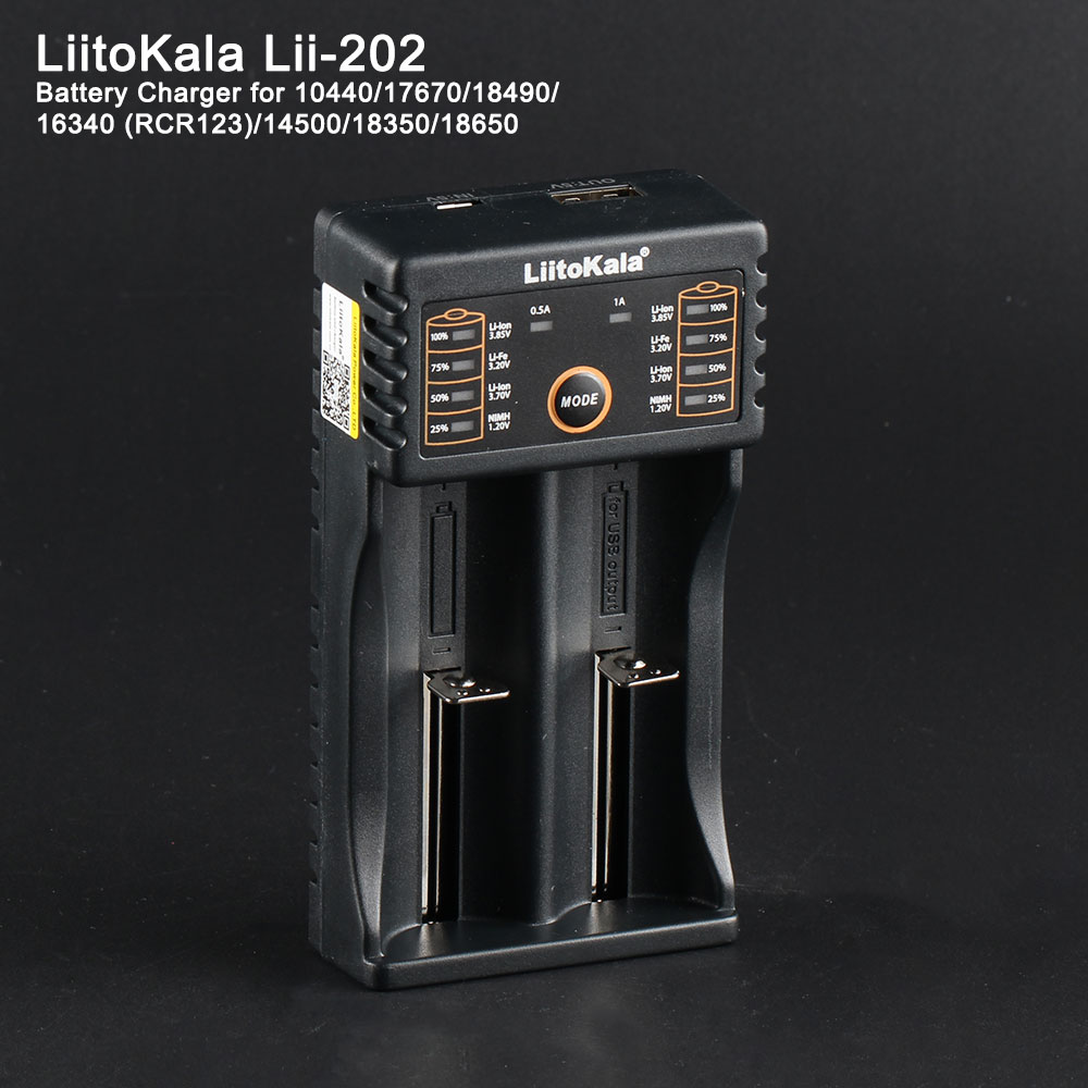 LiitoKala Lii-202 Ƭ ̿ NiMH Liepo4 USB ͸ ..